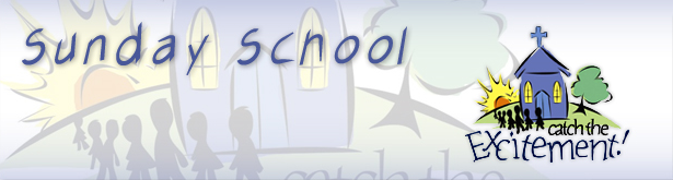 childrens sunday school banner